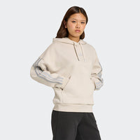 Adidas Essentials Sweatshirt à Capuche Beige Femme — immagine 3