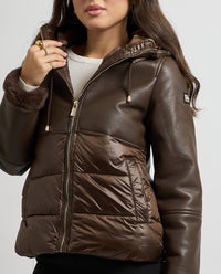 Yes Zee Parka softshell marron femme — immagine 2