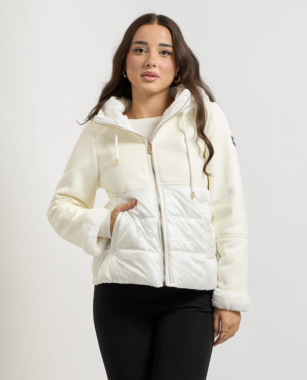 Yes Zee Softshell Parka Bianco Donna