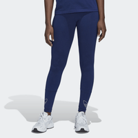 Legging de sport imprimé Adidas bleu pour femme — immagine 2