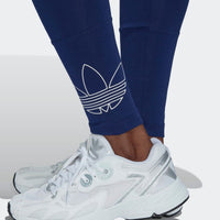 Legging de sport imprimé Adidas bleu pour femme — immagine 3
