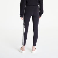 Collant Adidas Trefoil Serrés Noir Blanc Femme — immagine 3