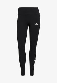 Legging Essentials Adidas Noir Blanc Femme — immagine 1