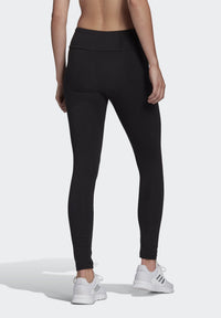 Legging Essentials Adidas Noir Blanc Femme — immagine 3