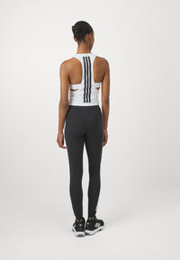 Collant Adidas Essentials Noir Blanc Femme — immagine 2