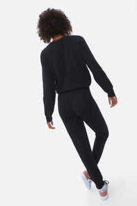 Champion Pantaloni Tuta Neri Donna — immagine 3