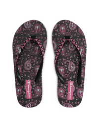 Champion Flip flop Palermo Infradito Nero Rosa Donna — immagine 2