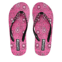 Champion Flip flop Palermo Infradito Rosa Nero Donna — immagine 2
