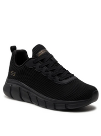 Skechers Bobs Sport B Flex Visionary Essence Chaussures Noires Femme — immagine 2
