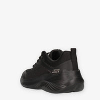 Skechers Bobs Squad Waves Scarpe Nere Donna — immagine 3