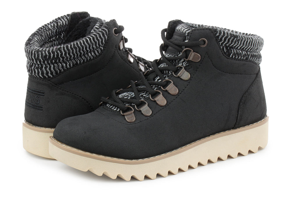 Skechers Bobs Mountain Kiss Bottines Noir Femme