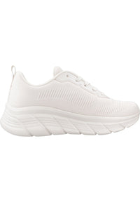 Skechers Bobs B Flex Hi W Chaussures Blanches Femme — immagine 2