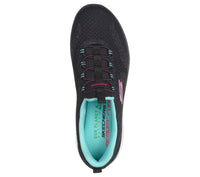 Skechers Summits Vegan Chaussures Femme Noir Bleu — immagine 2