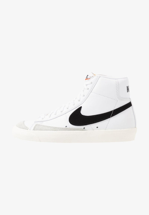 Nike Blazer Mid 77 Scarpe Bianche Nere Donna