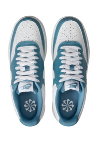 Nike Court Vision Low Next Nature Chaussures Blanches et Bleues Femme — immagine 2