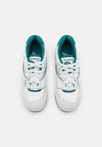 New Balance 550 GS Chaussures Blanc Vert Femme — immagine 3