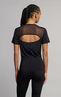 Champion T-Shirt Nera Donna — immagine 4