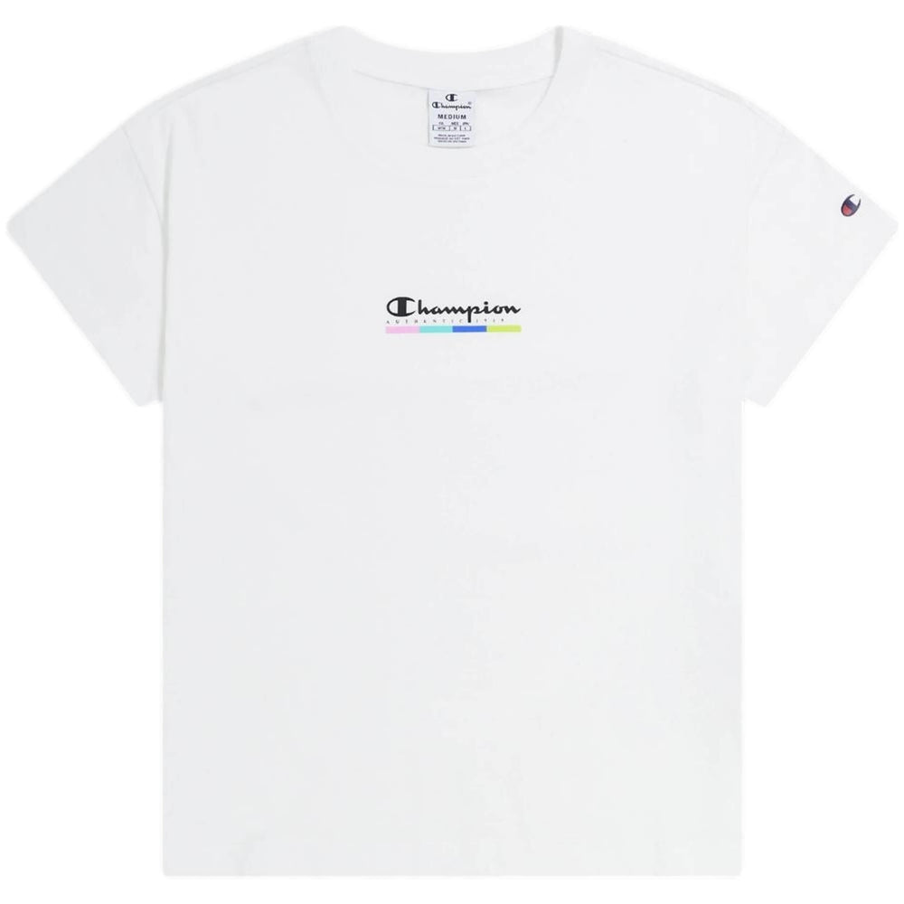 Champion Light Cotton Jersey T-shirt Bianca Donna