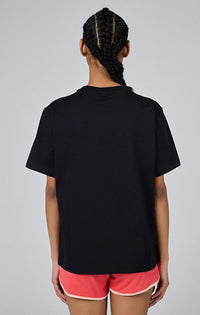 Champion Legacy Icons T-Shirt Nera Donna — immagine 3
