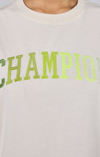 Champion Legacy Icons T-Shirt Bianca Donna — immagine 2
