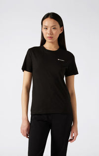 T-shirt Femme Champion SS Tee Noire — immagine 2