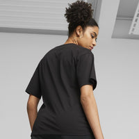 T-shirt Puma Squad P noire pour femme — immagine 3