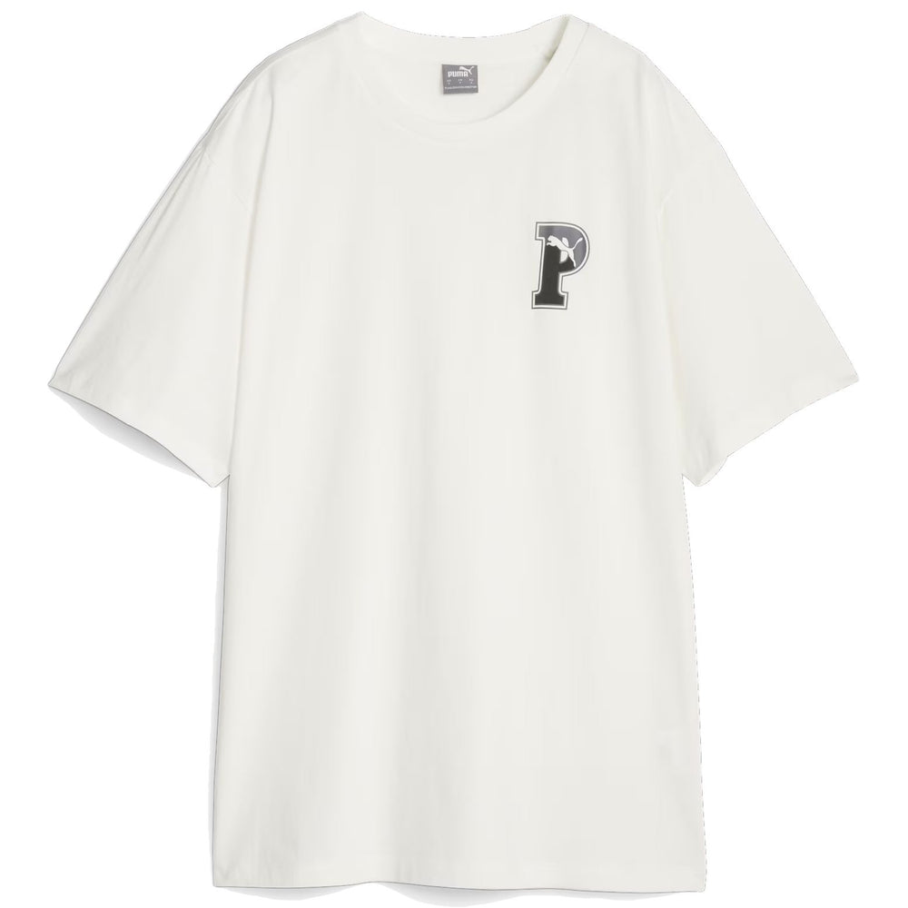 Puma Squad P Tee T-Shirt Bianca Donna