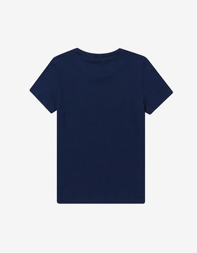 Adidas Foil Logo W T-Shirt Blu Donna