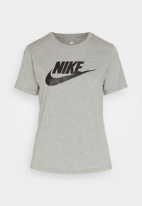 T-shirt Nike Sportswear Essential Grise Noire Femme — immagine 1