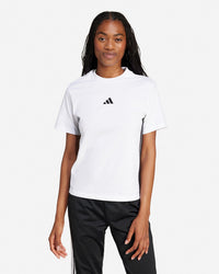 Adidas Essentials W T-shirt Blanc Noir Femme — immagine 2