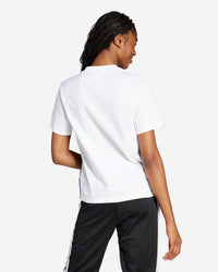Adidas Essentials W T-shirt Blanc Noir Femme — immagine 3
