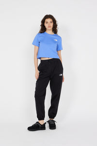 T-shirt Crop The North Face Femme Bleu Azur — immagine 2
