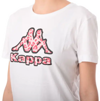 T-shirt Kappa Femme Rose et Noir — immagine 3