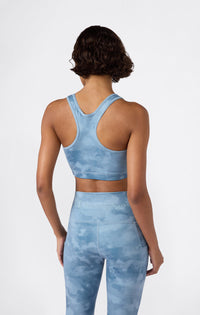 Champion Quick Dry Reggiseno Sportivo Azzurro Donna — immagine 2