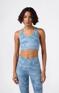 Champion Quick Dry Reggiseno Sportivo Azzurro Donna — immagine 3