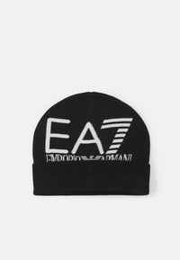 EA7 Emporio Armani Bonnet Noir Unisexe — immagine 1