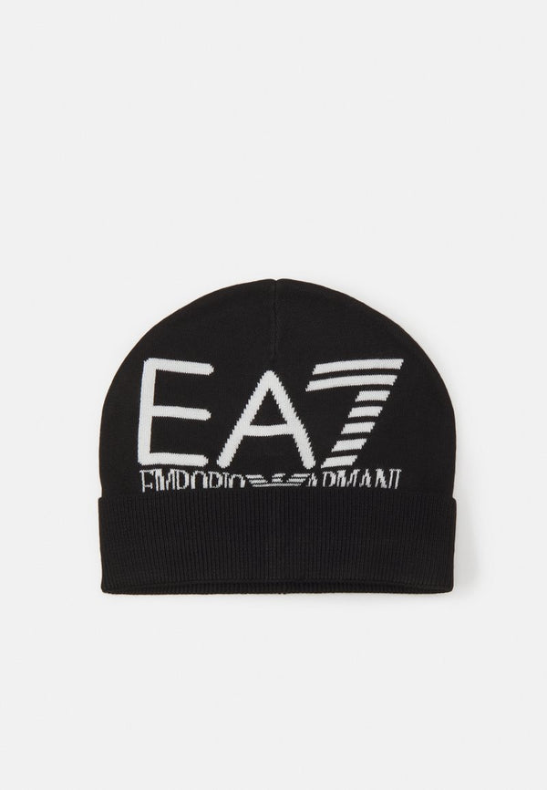 EA7 Emporio Armani Beanie Cappello Nero Unisex