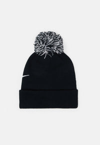 Nike Swoosh Ensemble 2 Pièces Bonnet Gants Noirs Blancs Enfants — immagine 3