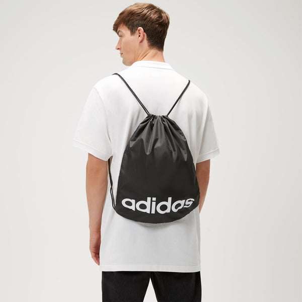 Adidas Linear Gymsack Sacca Nera Bianca
