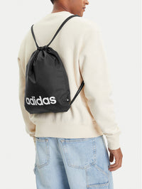 Adidas Linear Gym Sacca Nera Bianca — immagine 2