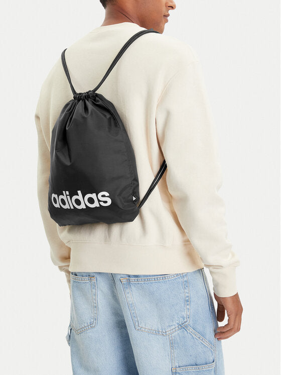 Adidas Linear Gym Sacca Nera Bianca