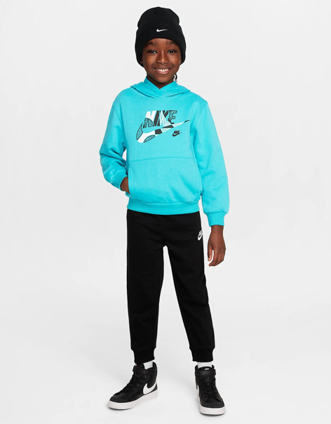 Nike New Outside Completo Tuta Turchese  Nera Bambini