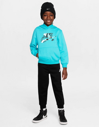 Ensemble survêtement Nike New Outside Turquoise Noir Enfants — immagine 2