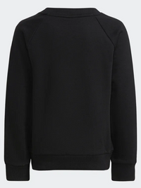 Adidas Ensemble de survêtement Essentials Logo French Terry Noir Enfant — immagine 2
