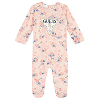 Guess Infant Tuta Rosa Con Stampe a Fiori Bambina — immagine 1