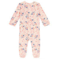 Guess Infant Tuta Rosa Con Stampe a Fiori Bambina — immagine 3