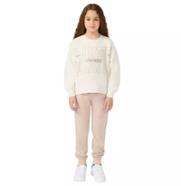 Champion Ensemble Survêtement Beige Marron Filles — immagine 2