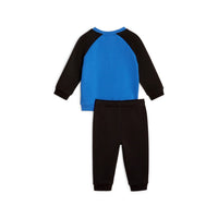 Puma Raglan Minicats Survêtement Bleu Noir Enfant — immagine 2