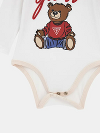 Guess Baby Completo 3 Pezzi Beige Bianca Bambini — immagine 2