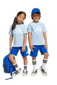 Adidas Essentials Tee Set Kids Completo Blu bambino — immagine 2
